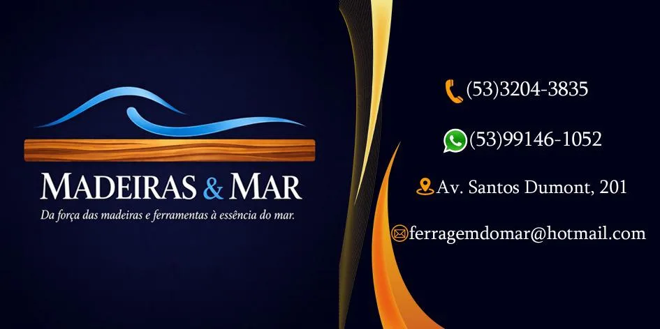 Anúncio de Madeiras e Mar