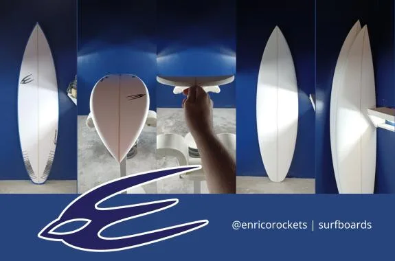 Anúncio de Enrico Rockets Surfboards
